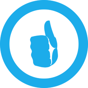mark-43913_1280 Solomon Designs logo with a blue thumbs-up icon on a white background.