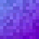 Solomon Designs logo with vibrant purple mosaic background.